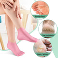 Buy 1 Pair Get 1 Pair Free Offer 4 Pcs Silicone Moisturizing Socks for Foot Care