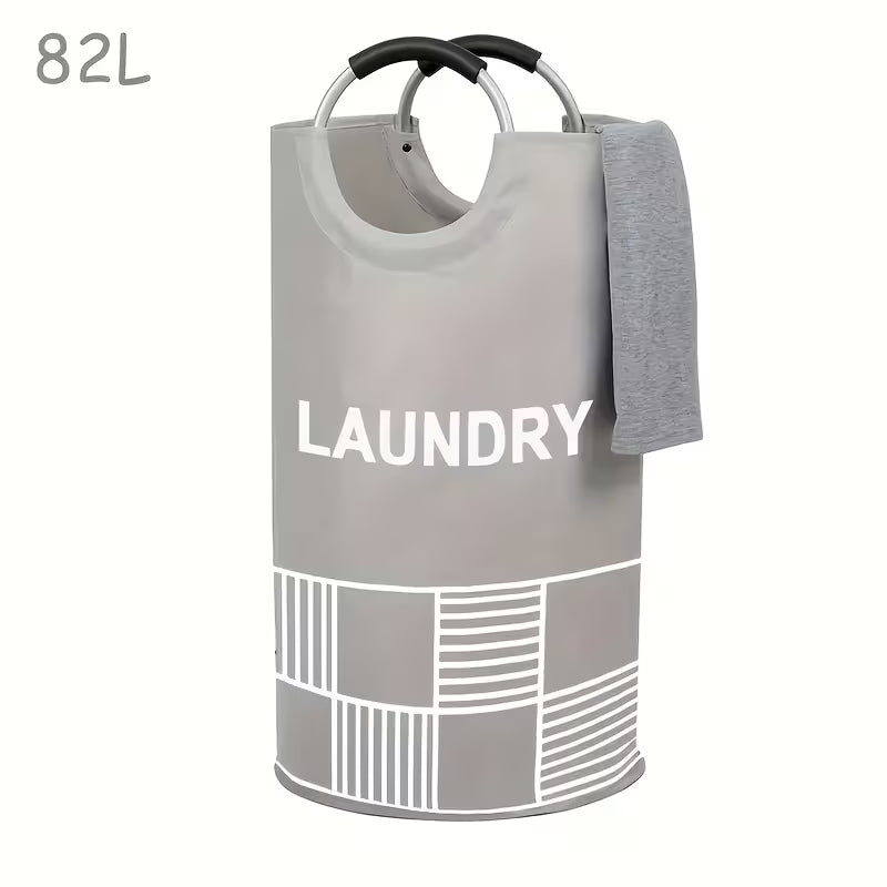 Large Capacity Laundry Basket, Laundry Hamper, Laundry Bag with Handles, Foldable Laundry Basket for Easy Storage, a Very Practical Ironing Accessory